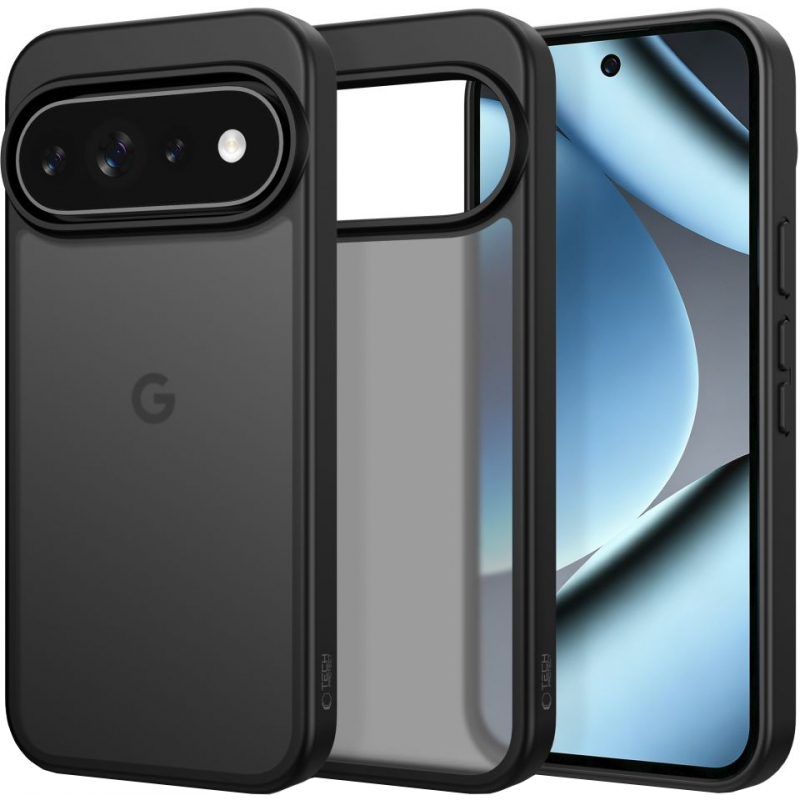 Husa pentru Google Pixel 11 Pro XL / 10 Pro XL / 9 Pro XL, Tech-Protect, Magmat, Neagra Mata