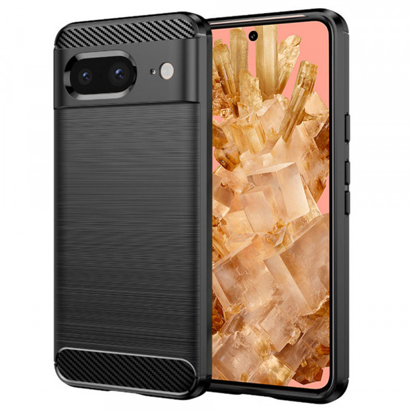 Husa pentru Google Pixel 8, Techsuit, Carbon, Neagra