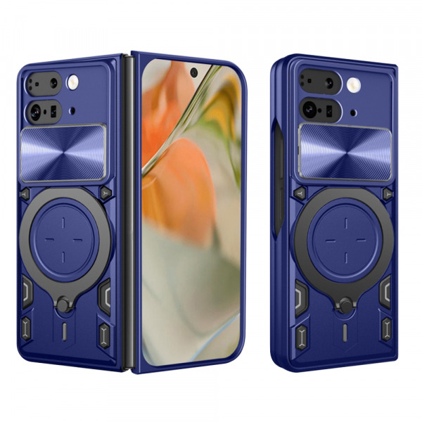 Husa pentru Google Pixel 9 Pro Fold, Techsuit, CamGuard Pro, Albastra