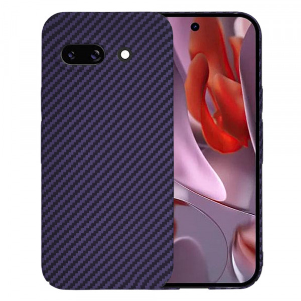 Husa pentru Google Pixel 9a, Techsuit, Carbonite FiberShell, Mov