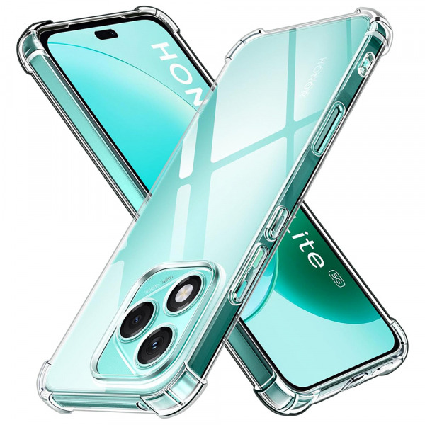 Husa pentru Honor 400 Lite, Techsuit, Shockproof Clear, Transparenta