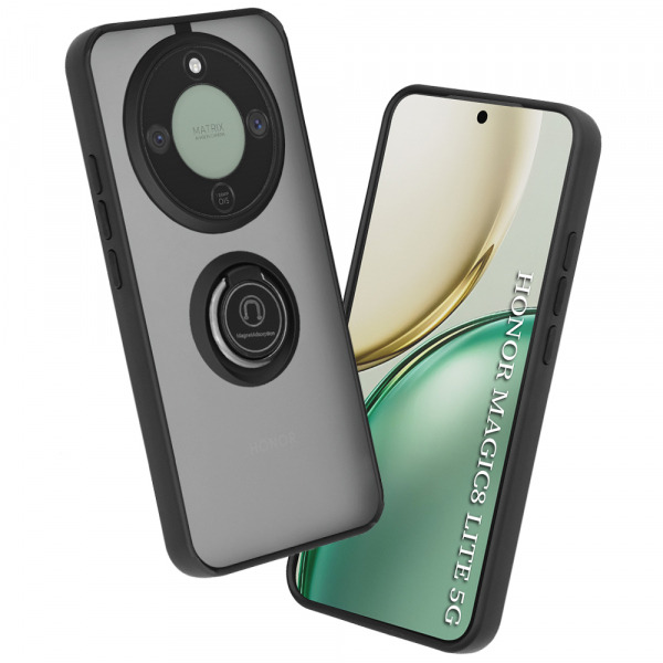 Husa pentru Honor Magic8 Lite, Techsuit, Glinth, Neagra