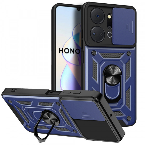 Husa pentru Honor X7a, Techsuit, CamShield, Albastra