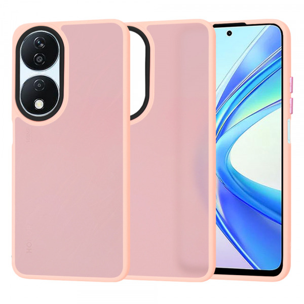 Husa pentru Honor X7b 5G / 90 Smart / X7b 4G, Techsuit, HaloFrost, Roz