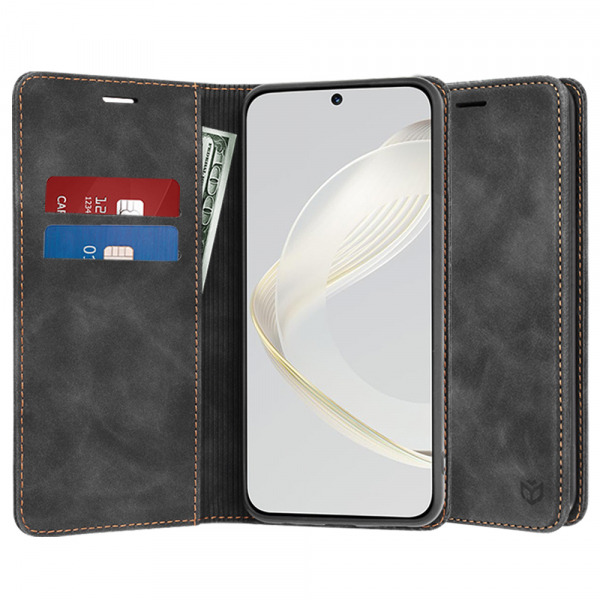 Husa pentru Huawei nova 12s / nova 11, Techsuit, Confy, Neagra