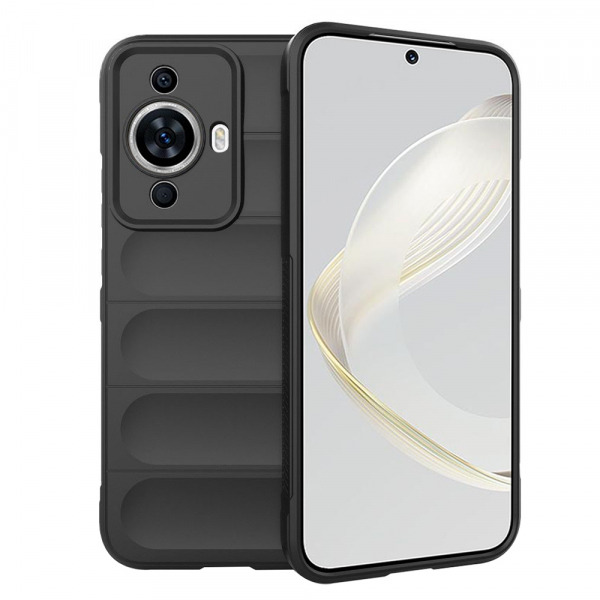 Husa pentru Huawei nova 12s / nova 11, Techsuit, Magic Shield, Neagra