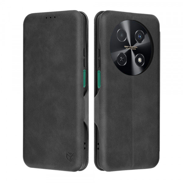 Husa pentru Huawei nova 13i / nova 12i, Techsuit, Safe Wallet Plus, Neagra