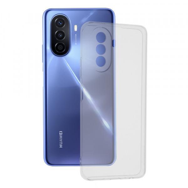 Husa pentru Huawei nova Y70, Techsuit, Clear, Transparenta