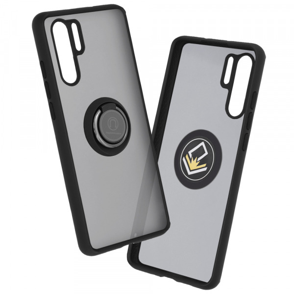 Husa pentru Huawei P30 Pro New Edition / P30 Pro, Techsuit, Glinth, Neagra
