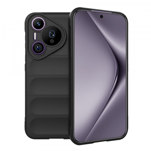Husa pentru Huawei Pura 70 Pro, Techsuit, Magic Shield, Neagra