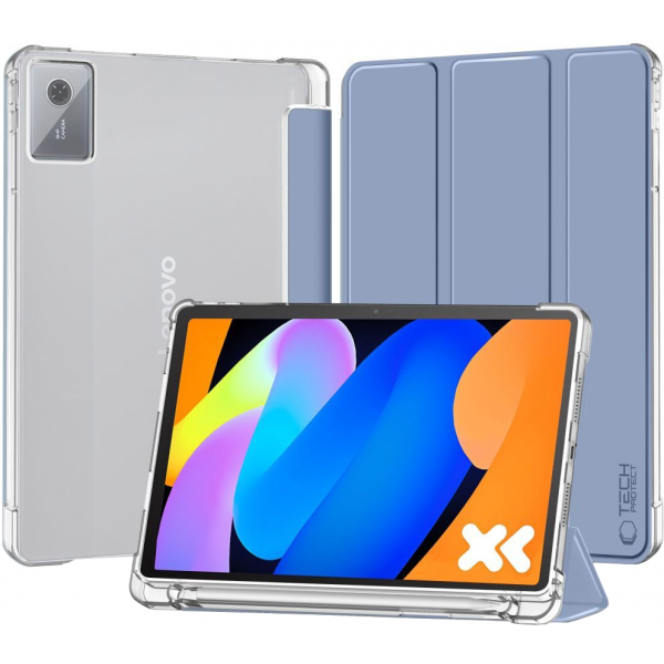 Husa pentru Lenovo Idea Tab 11, Tech-Protect, SC PEN Hybrid, Bleu
