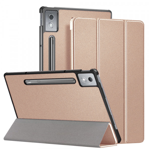 Husa pentru Lenovo Idea Tab Pro, Techsuit, FoldPro, Roz