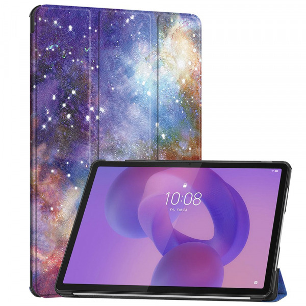 Husa pentru Lenovo Idea Tab Pro, Techsuit, FoldPro Galaxy, Multicolor