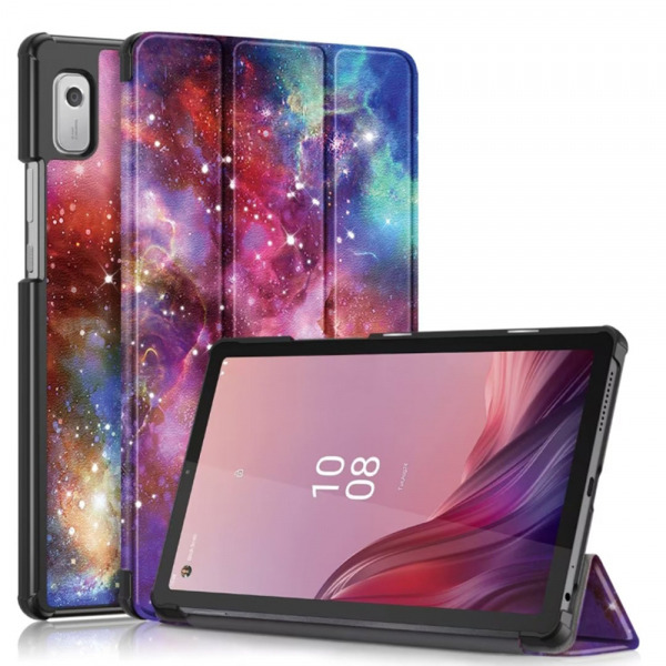 Husa pentru Lenovo Tab M9, Techsuit, FoldPro Galaxy, Multicolor