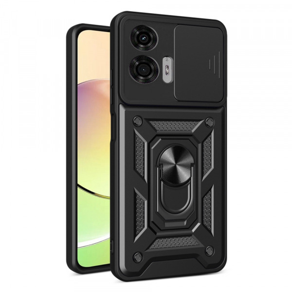 Husa pentru Motorola Moto G24 Power, Techsuit, CamShield, Neagra