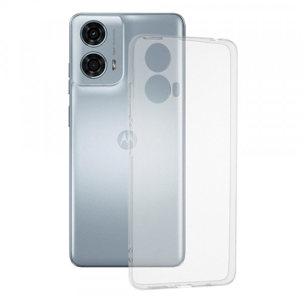 Husa pentru Motorola Moto G24 Power, Techsuit, Clear, Transparenta