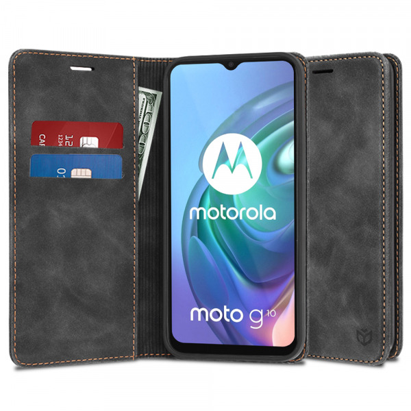 Husa pentru Motorola Moto G30 / G20 / G10, Techsuit, Confy, Neagra