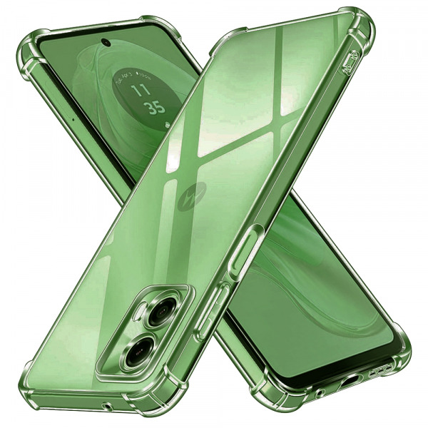 Husa pentru Motorola Moto G35, Techsuit, Shockproof Clear, Transparenta