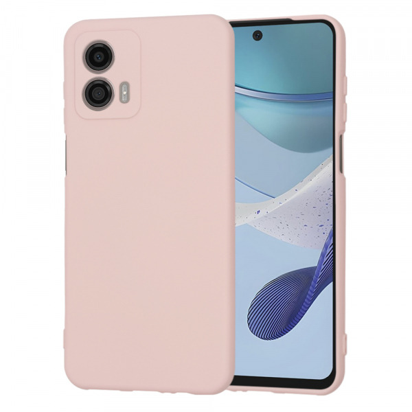 Husa pentru Motorola Moto G53, Techsuit, SoftFlex, Roz