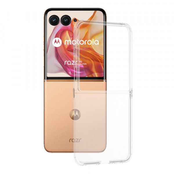Husa pentru Motorola Razr 50 Ultra, Techsuit, Clear, Transparenta