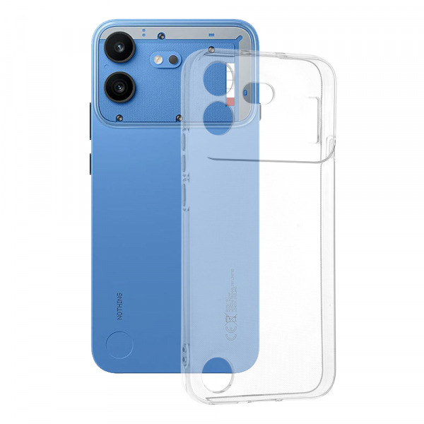 Husa pentru Nothing Phone (4b), Techsuit, Clear, Transparenta