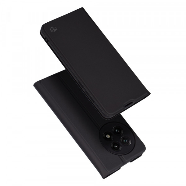 Husa pentru OnePlus 13R, Techsuit, Magskin Book, Neagra