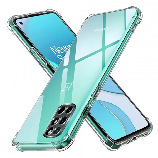 Husa pentru OnePlus 8T, Techsuit, Shockproof Clear, Transparenta