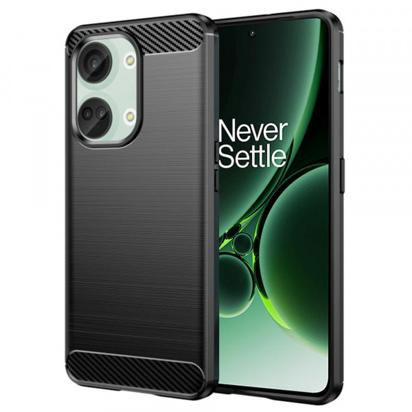Husa pentru OnePlus Nord 3, Techsuit, Carbon, Neagra