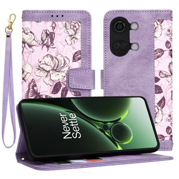 Husa pentru OnePlus Nord 3, Techsuit, FlipCraft, Mov