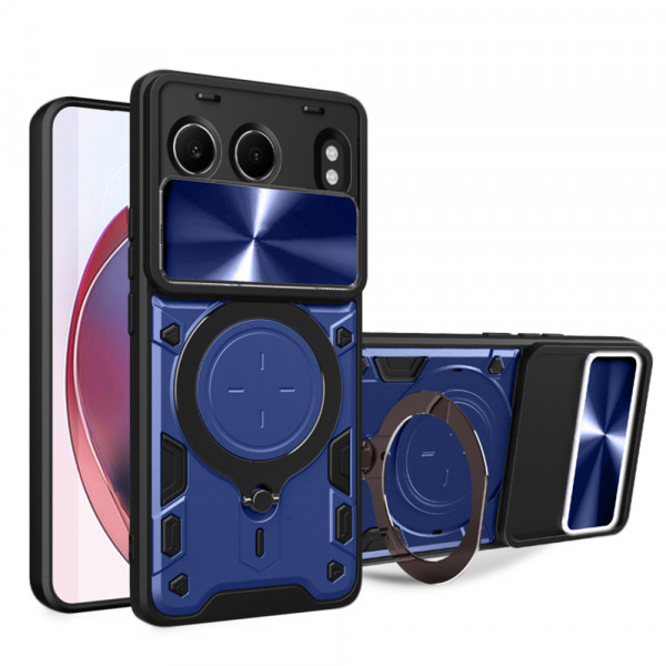 Husa pentru OnePlus Nord 4, Techsuit, CamGuard Pro, Albastra