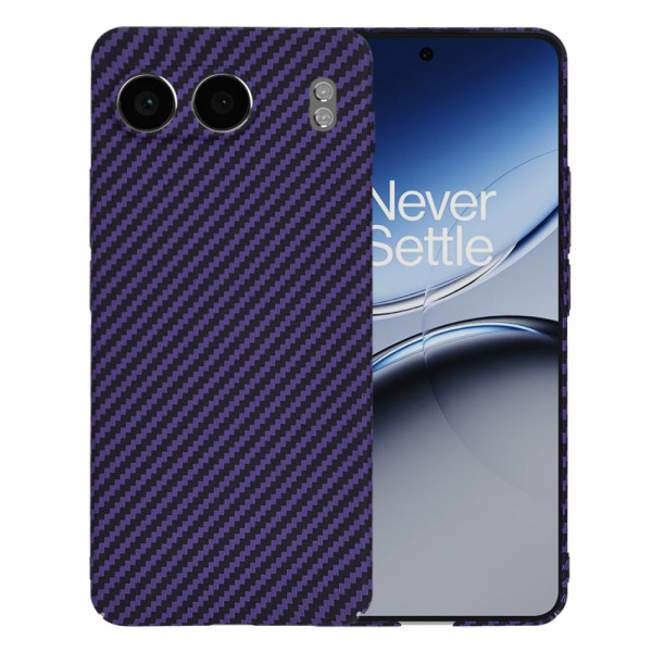 Husa pentru OnePlus Nord 4, Techsuit, Carbonite FiberShell, Mov