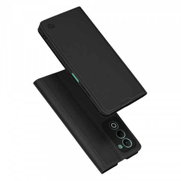 Husa pentru Oppo A5 4G / A5 5G, Techsuit, Magskin Book, Neagra