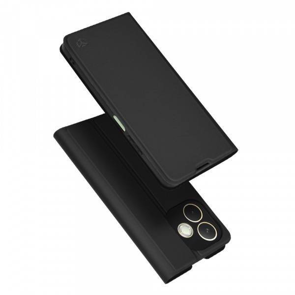 Husa pentru Oppo A5 Pro 4G / A5 Pro, Techsuit, Magskin Book, Neagra