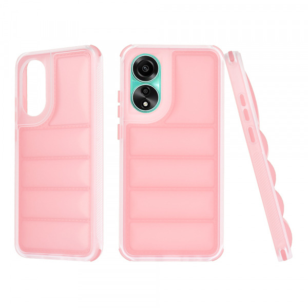 Husa pentru Oppo A78 4G, Techsuit, Wave Shield, Roz