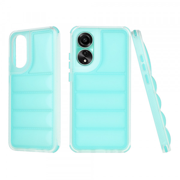 Husa pentru Oppo A78 4G, Techsuit, Wave Shield, Turcoaz