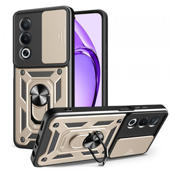 Husa pentru Oppo A80, Techsuit, CamShield, Aurie