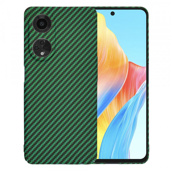 Husa pentru Oppo A98, Techsuit, Carbonite FiberShell, Verde
