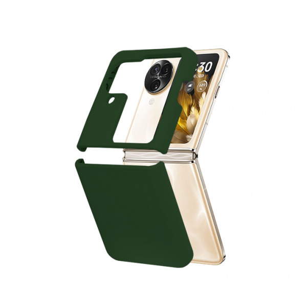 Husa pentru Oppo Find N3 Flip, Techsuit, Soft Edge, Verde
