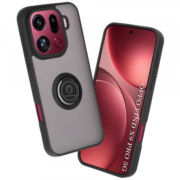 Husa pentru Oppo Find X9 Pro, Techsuit, Glinth, Neagra