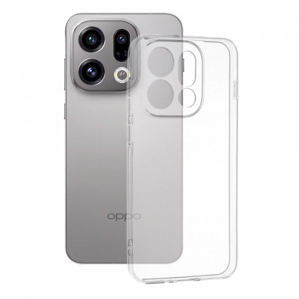 Husa pentru Oppo Find X9, Techsuit, Clear, Transparenta