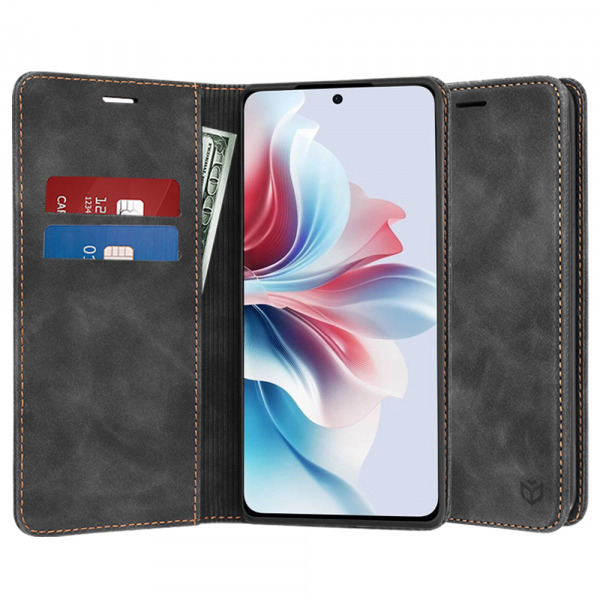 Husa pentru Oppo Reno11 F, Techsuit, Confy, Neagra