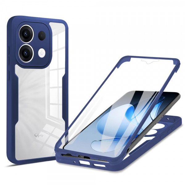 Husa pentru Oppo Reno13, Techsuit, ColorVerse 360, Albastra