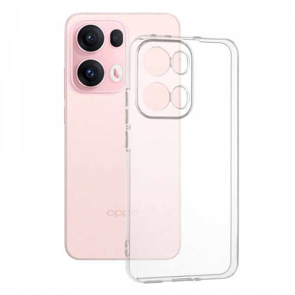 Husa pentru Oppo Reno13 Pro, Techsuit, Clear, Transparenta