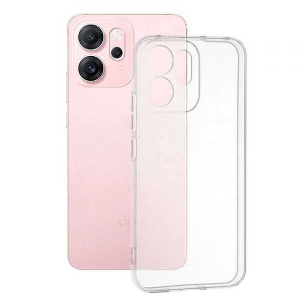 Husa pentru Oppo Reno14 FS 5G / Reno14 F, Techsuit, Clear, Transparenta