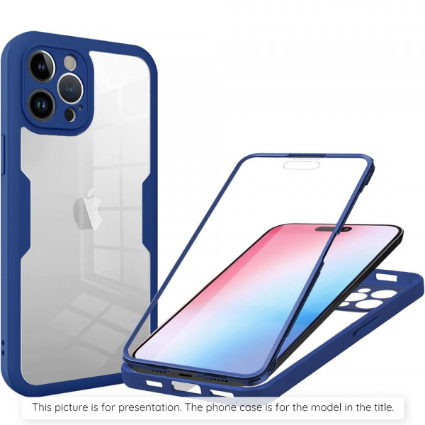 Husa pentru Oppo Reno14 FS 5G / Reno14 F, Techsuit, ColorVerse 360, Albastra