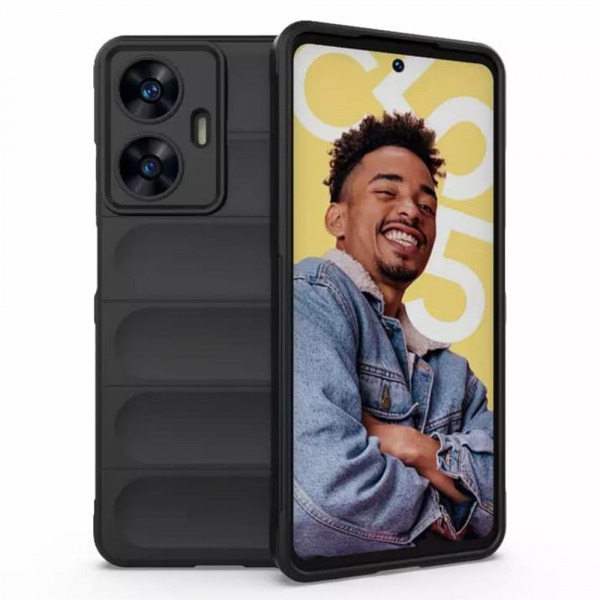 Husa pentru Oppo Reno14 FS 5G / Reno14 F, Techsuit, Magic Shield, Neagra