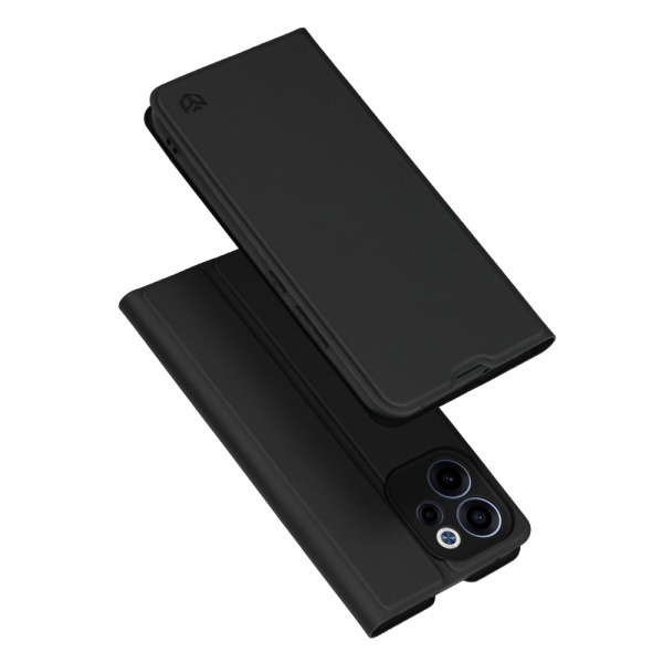 Husa pentru Oppo Reno15 FS / Reno15 F, Techsuit, Magskin Book, Neagra