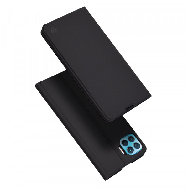 Husa pentru Oppo Reno4 Lite, Techsuit, Magskin Book, Neagra