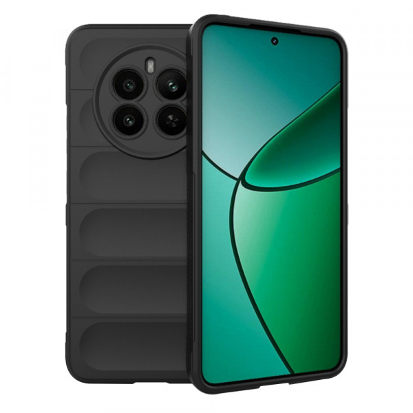 Husa pentru Realme 13 4G / 12 4G / 12+, Techsuit, Magic Shield, Neagra