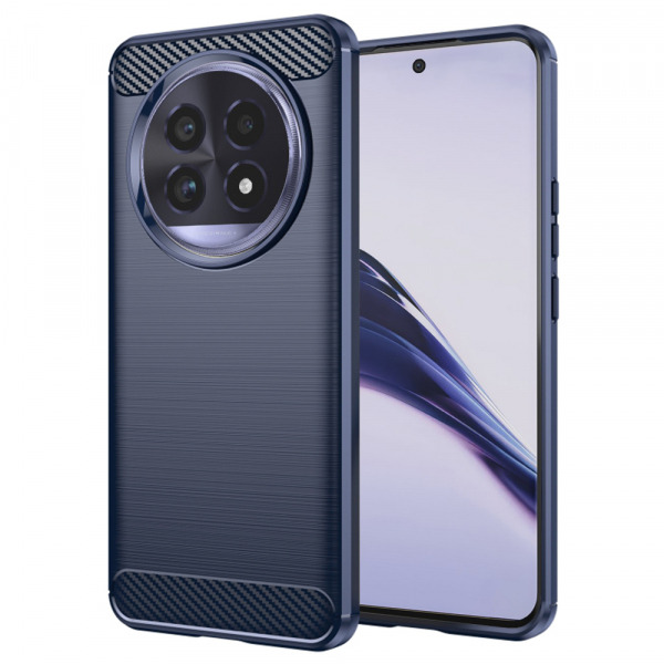 Husa pentru Realme 13 Pro / 13 Pro+, Techsuit, Carbon, Albastra